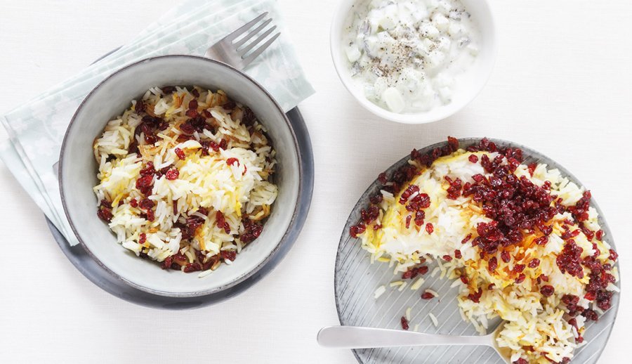 Arroz Persa Con Azafran Rose Colon