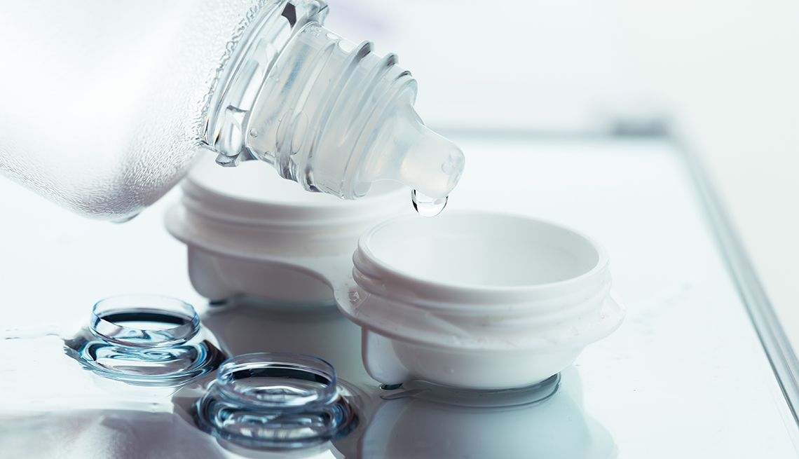 Plastic Nursing Liquid Bottle, Liquid Bottle Contact Lenses