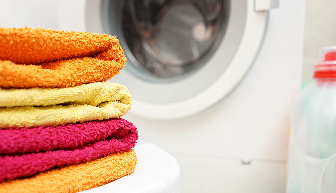 what temperature to wash bath towels