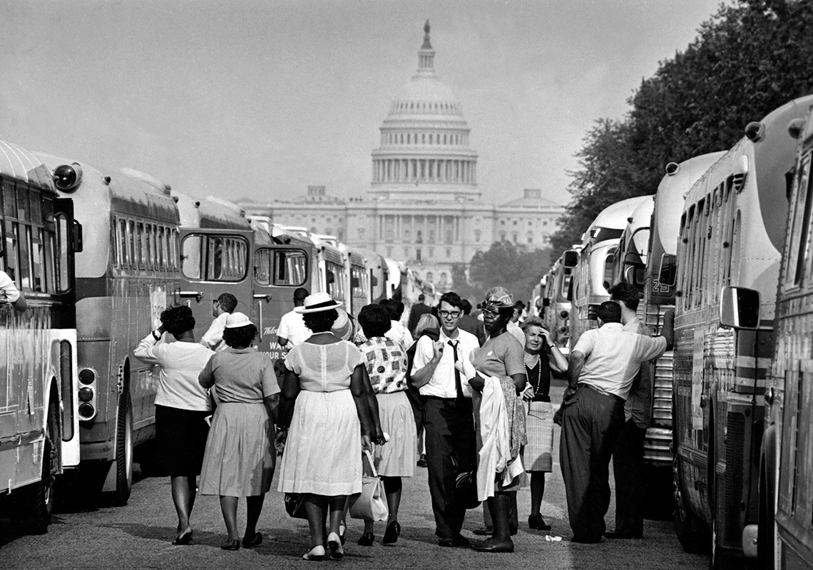 Recuerdan la histórica Marcha sobre Washington